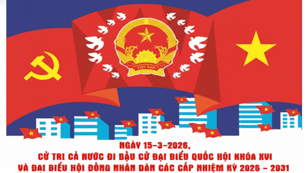 Bài tuyên truyền về cuộc bầu cử đại biểu Quốc hội khóa XVI và đại biểu Hội đồng nhân dân các cấp nhiệm kỳ 2026 – 2031