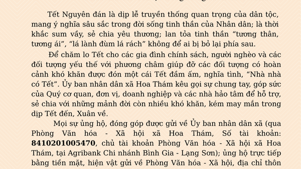 Chung tay vì “Tết Nhân ái” Xuân Bính Ngọ năm 2026