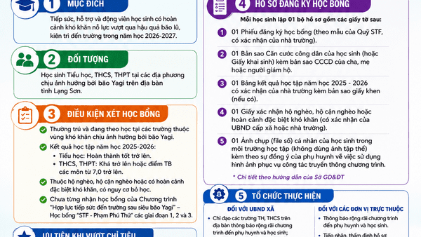 Thông tin chương trình học bổng  “STF - PHẠM PHÚ THỨ” (giai đoạn 4), năm học 2026-2027