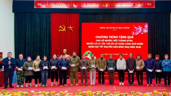 Lan tỏa yêu thương – Chung tay vì Tết ấm cho người nghèo